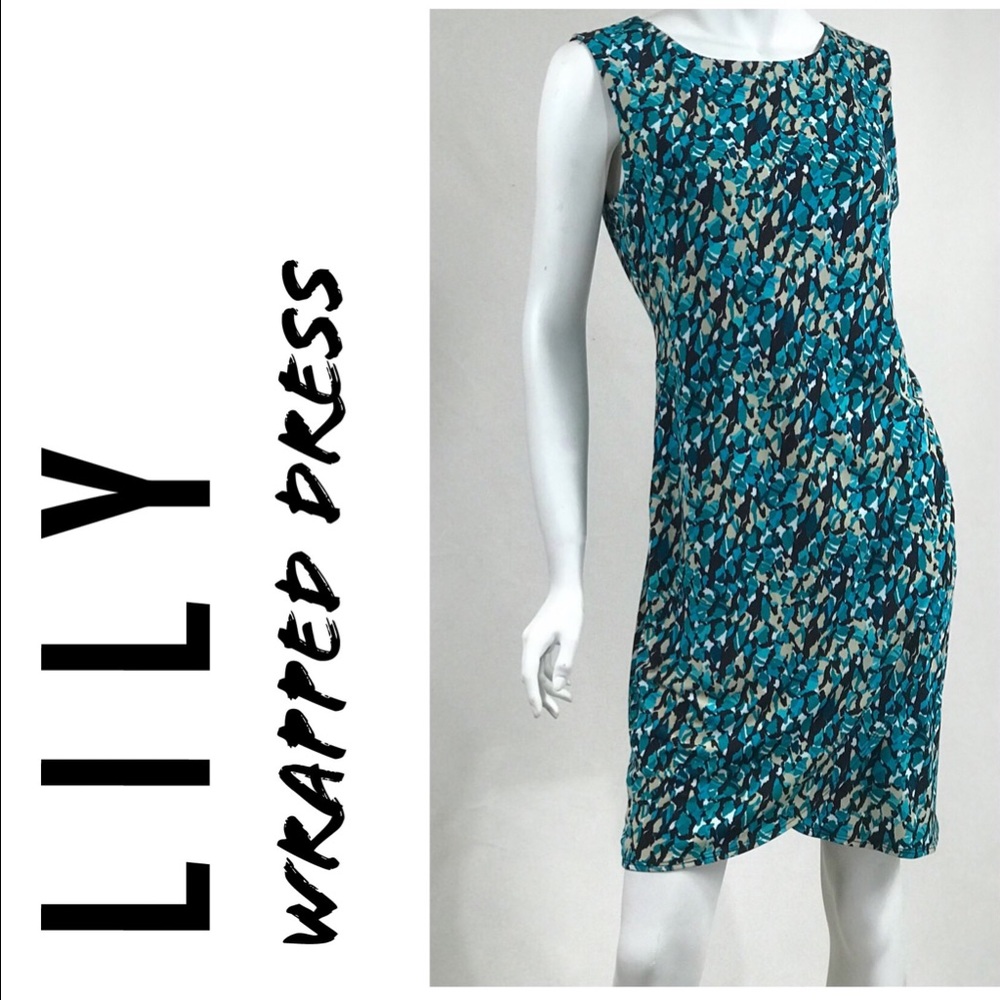 Lily’ Wrapped Dress - Size L